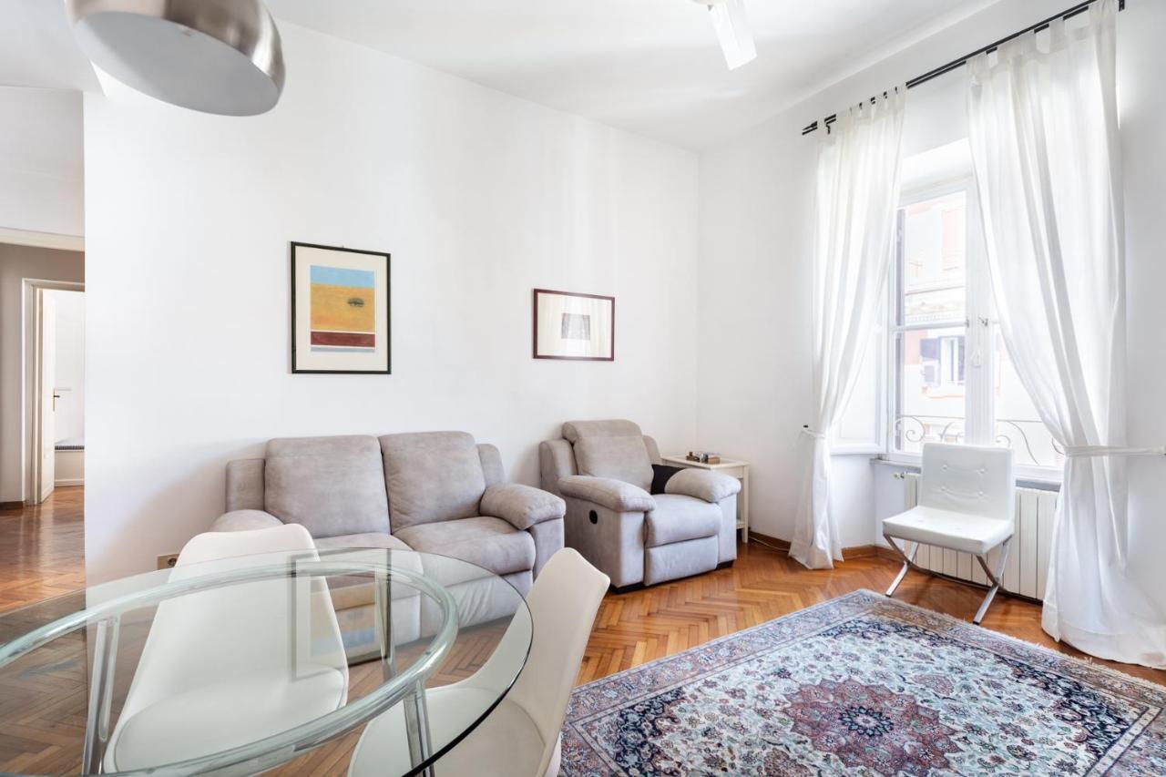 רומא Sunny Flat Near Villa Borghese מראה חיצוני תמונה