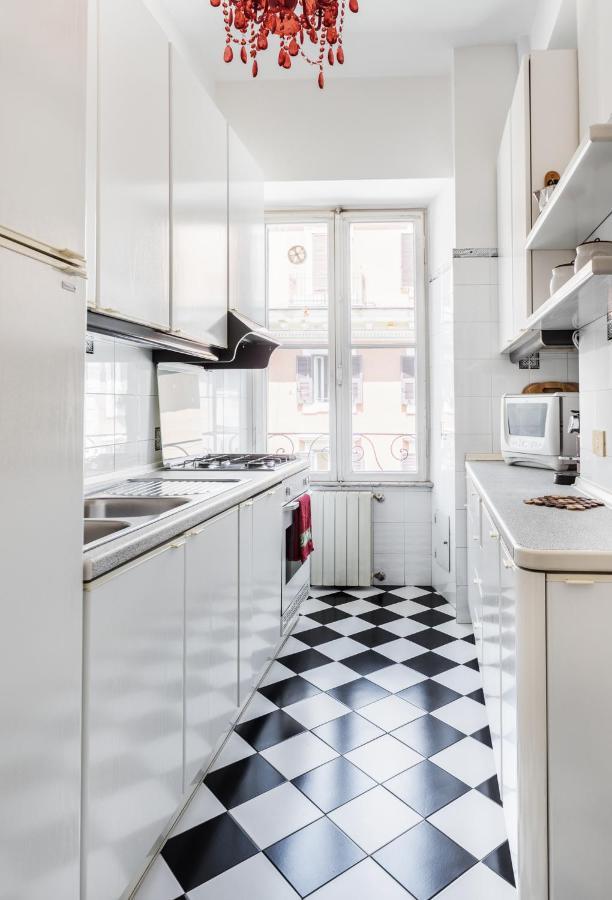 רומא Sunny Flat Near Villa Borghese מראה חיצוני תמונה